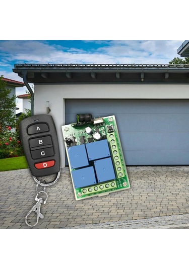 Suntek Kapı Açma Işıkları Garaj Kapısı Için Kablosuz