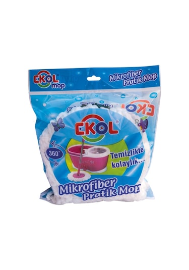 Ekol Mikrofiber Dönerbaşlı Mop Yedek