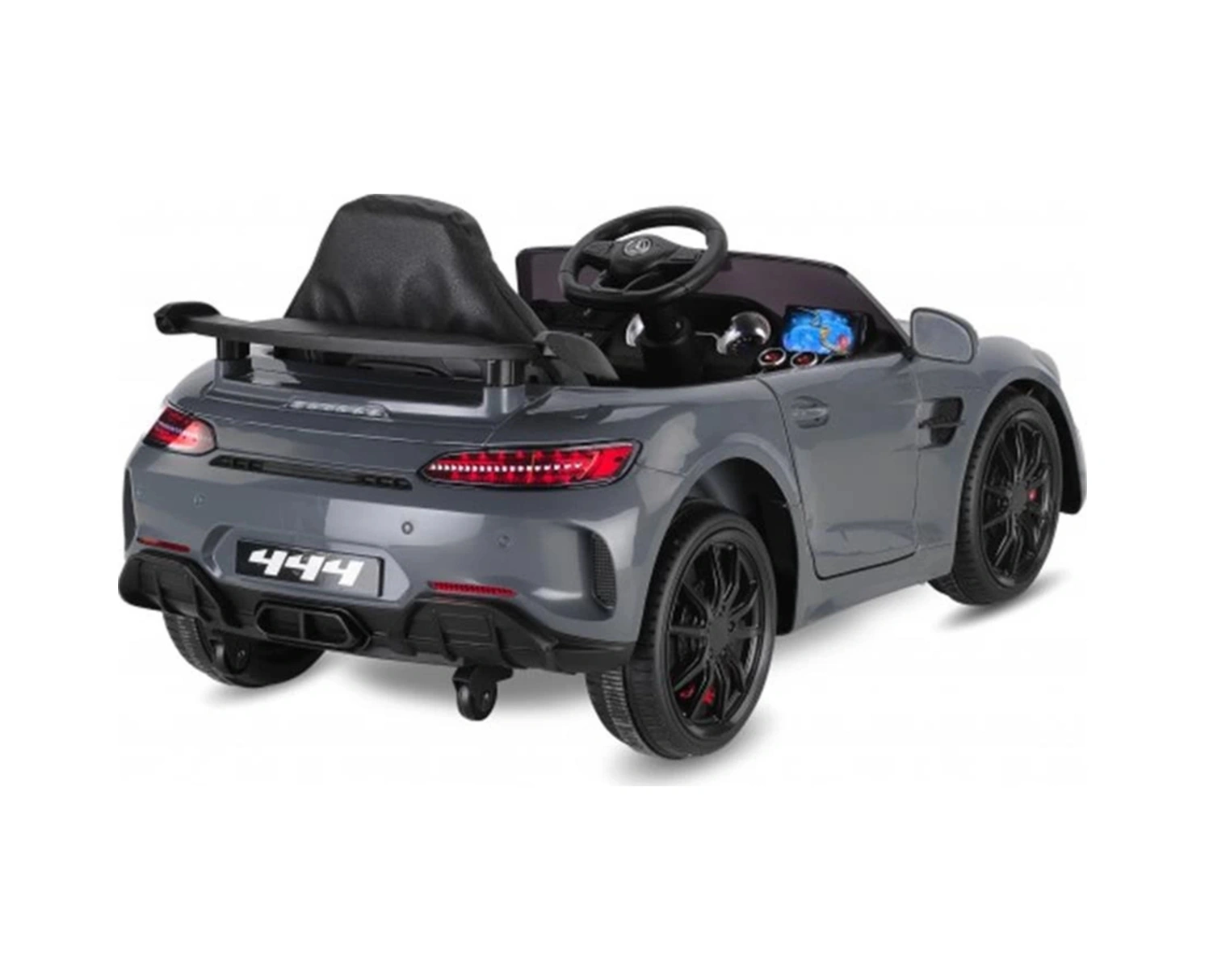 444 Gtr Sport 12v Uzaktan Kumandalı Akülü Araba Koyu Gri Çok Renkli