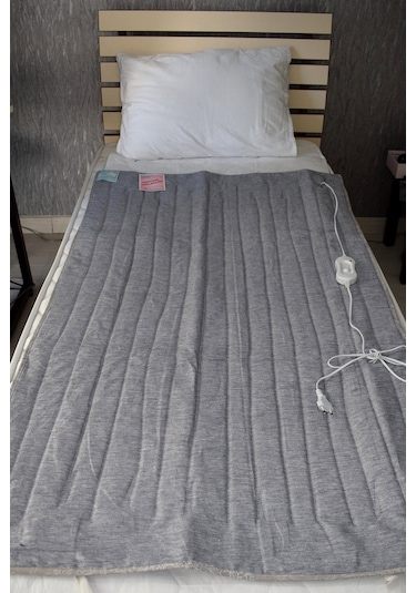 Meltem Tek Kişilik Elektrikli Battaniye Çok Renkli Pamuk Kumaş 90 x 150 CM Çok Renkli