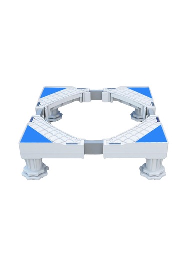 Suntek Ayarlanabilir Çamaşır Makinesi - Buzdolabı Tabanı Beyaz