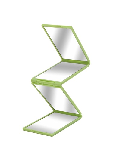 Suntek Kendi Saç Kesim Aynası Kompakt Katlanır Ayna Yeşil Yeşil