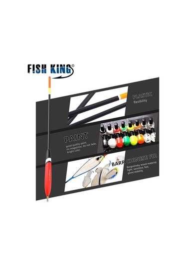 Fıshkıng Balıkçılık Şamandıra 4 Adet Karışık Boyutlu Barguzinsky Bobbers Seti Stoper Dikey Şamandıra Bakır Halka İle