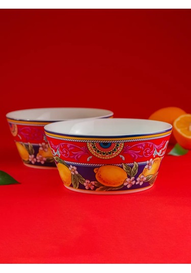 Nouvelle 2'li Salata Kasesi Seti "fruttissimo", 550 Ml 317400750 Gri