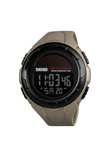 Dofolink Skmeı Erkek Dijital Saat - Stopwatch, Alarm, Takvim Ve Işık Fonksiyonlarıyla 5atm Su Geçirmez Pu Kordonlu Spor Kol Saati Yeşil