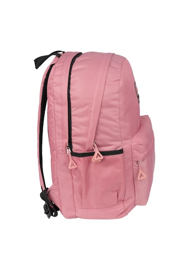 3 Bölmeli Su Geçirmez Kumaş Tablet Bölmeli Seyahat Sırt Çantası 2115s-pembe Pembe