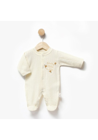 Flexi Bebek Tulumu 252308 Krem