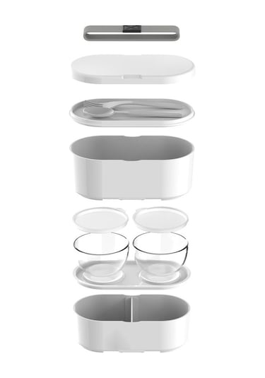 Zweikell Boxy Large Cosmıc 1450ml 49oz Lunch Box