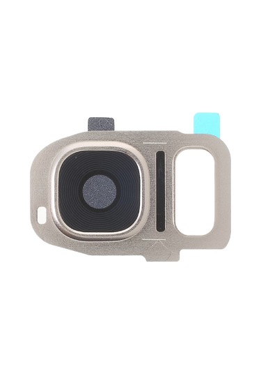 Samsung Uyumlu Galaxy S7 Edge G935 Kamera Lensi Kamera Camı - Gri