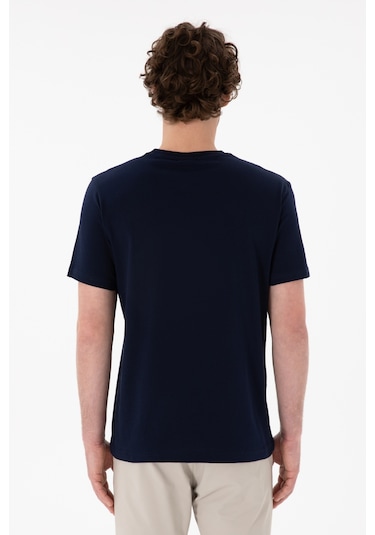 U.S. Polo Assn. Erkek Regular Fit Bisiklet Yaka Lacivert Basic Tişört 50305928-VR033 U.S. Polo Assn. Erkek Regular Fit Bisiklet Yaka Lacivert Basic Tişört 50305928-VR033