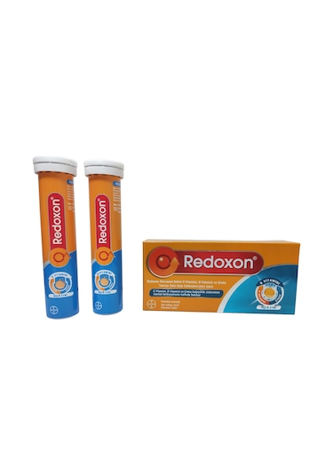 Redoxon 3'Lü Etki C Vitamini D Vitamini Çinko Efervesan 3 x 30 Tablet