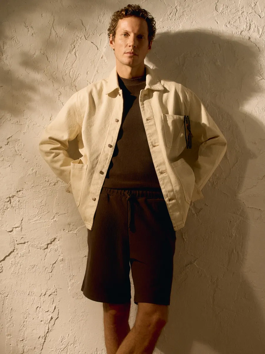 Zarına Yaz İçin Temel Eşofman Tişörtü 412235447 Koyu Kahverengi