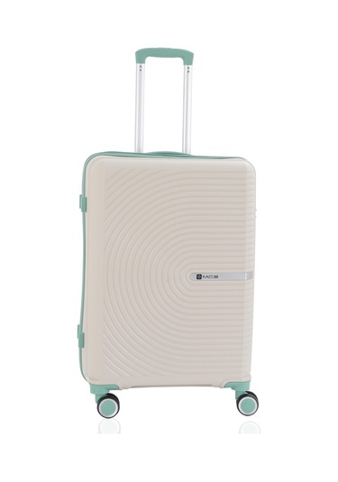 Mçs Polipropilen Valiz V374 65 Cm S21yy100000665 10730 Kemik/suyeşili Kemik - Su Yeşili