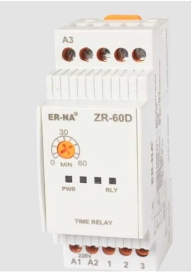 Erna ZR-60D Ayarlı Zaman Rölesi