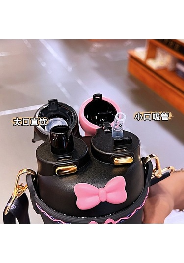 Maoyaya Kulomiçiçecek Yalıtımlı Saman Su Bardağı Beyaz - Pratik Ve Şık Beyaz