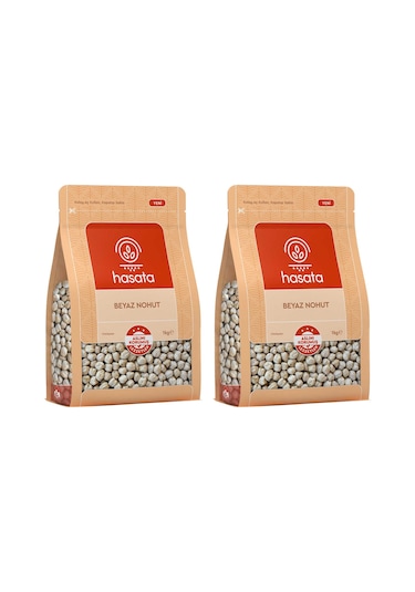 Hasata Beyaz Nohut 1 Kg X 2 Adet