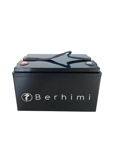 Berhimi 12v 100 Amper Ip67 4000 Dod, Marin/karavan Lifepo4 Lityum Akü