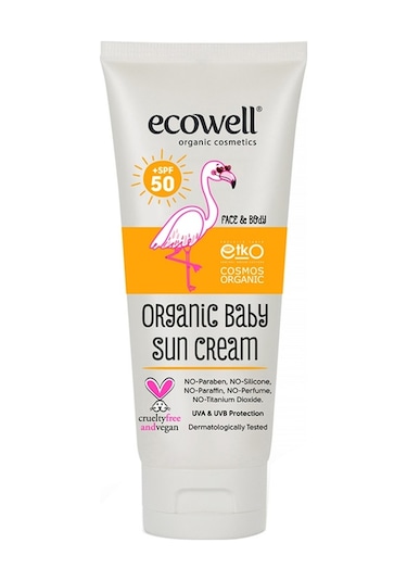 Ecowell Organik Bebek Güneş Kremi Spf 50 110 Gr