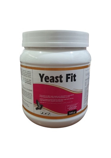 Royal İlaç Yeast Fit 500 G Güvercinler Ve Diğer Kafes Kuşları Için Maya Içerikli Prebiotik