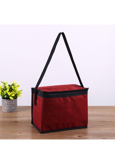 Dolıty Soğutucu Tote Çanta Omuz Askılı Kırmızı Kırmızı