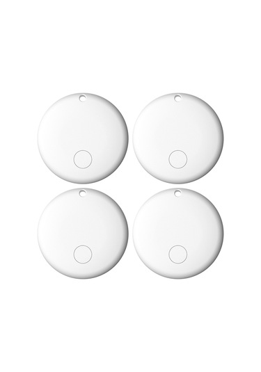 Skycity F08 Bluetooth 4'lü Paket Beyaz -  Mfi Onaylı, Bul App Uyumlu, 10 Ay Pil Ömrü, Nesne/evcil Hayvan Kayıp Engeli