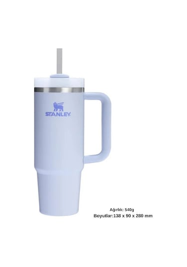Stanley Quencher H2.0 Flowstate 0.89 L Pipetli Çelik Termos Turkuaz
