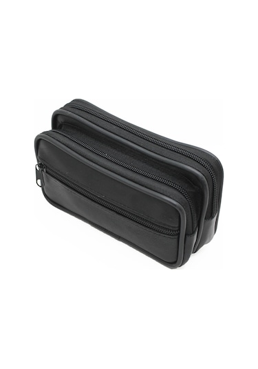 PENTA POLO HAKİKİ DERİ ÇİFT GÖZLÜ BÜYÜK BEL KEMER ÇANTASI