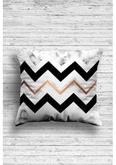 Dekoratif Kırlent Kılıfı 43x43 Cm Dgs2 Beyaz