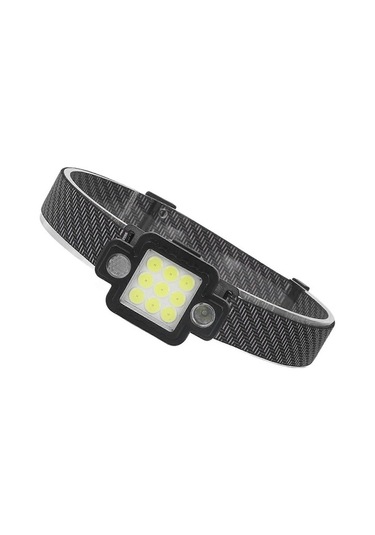 Bloomnest 2400mah Pil Usb Şarjlı Kafa Lambası, Cob Baş Boyun Uyarı Lambası, Su Geçirmez G809, Gece Yürüyüşü İçin Asorti Asorti Çok Renkli