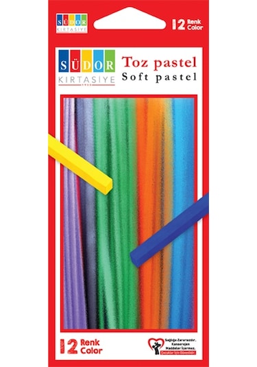 Südor Toz Pastel Boya 12 Renk Bs97