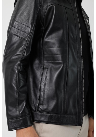 Tete Siyah Deri Mont Siyah