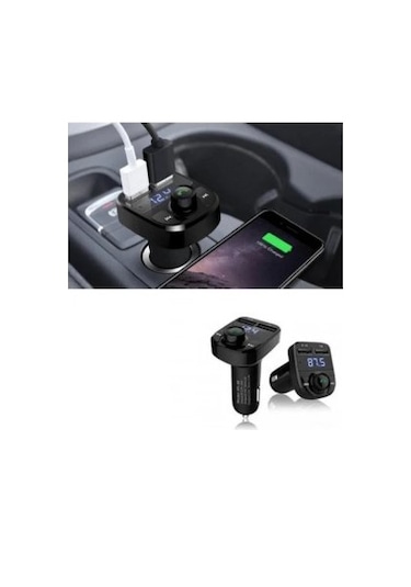 Araç Usb Mp3 Sd Kart Çakmaklık Girişli Oto Müzik Çalar Kiti Kablosuz Çakmak Girişi Carx8