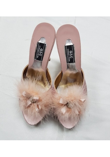 Gc Platform Kurdela Tüylü Bayan Terlik 145 (546537410)