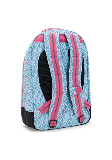 Kıplıng Class Room Büyük Boy Sırt Çantası Mavi Dreamy Geo C