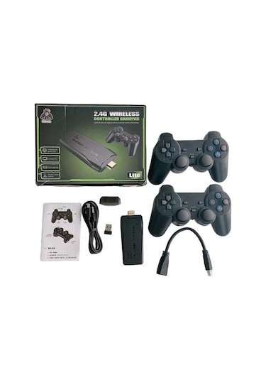 Laxsam 10000 Oyunlu M8 Video 2.4G HD Arcade Retro Oyun Konsolu