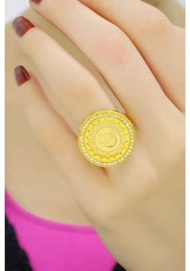 Çeyrekli Yüzük 8 Ayar