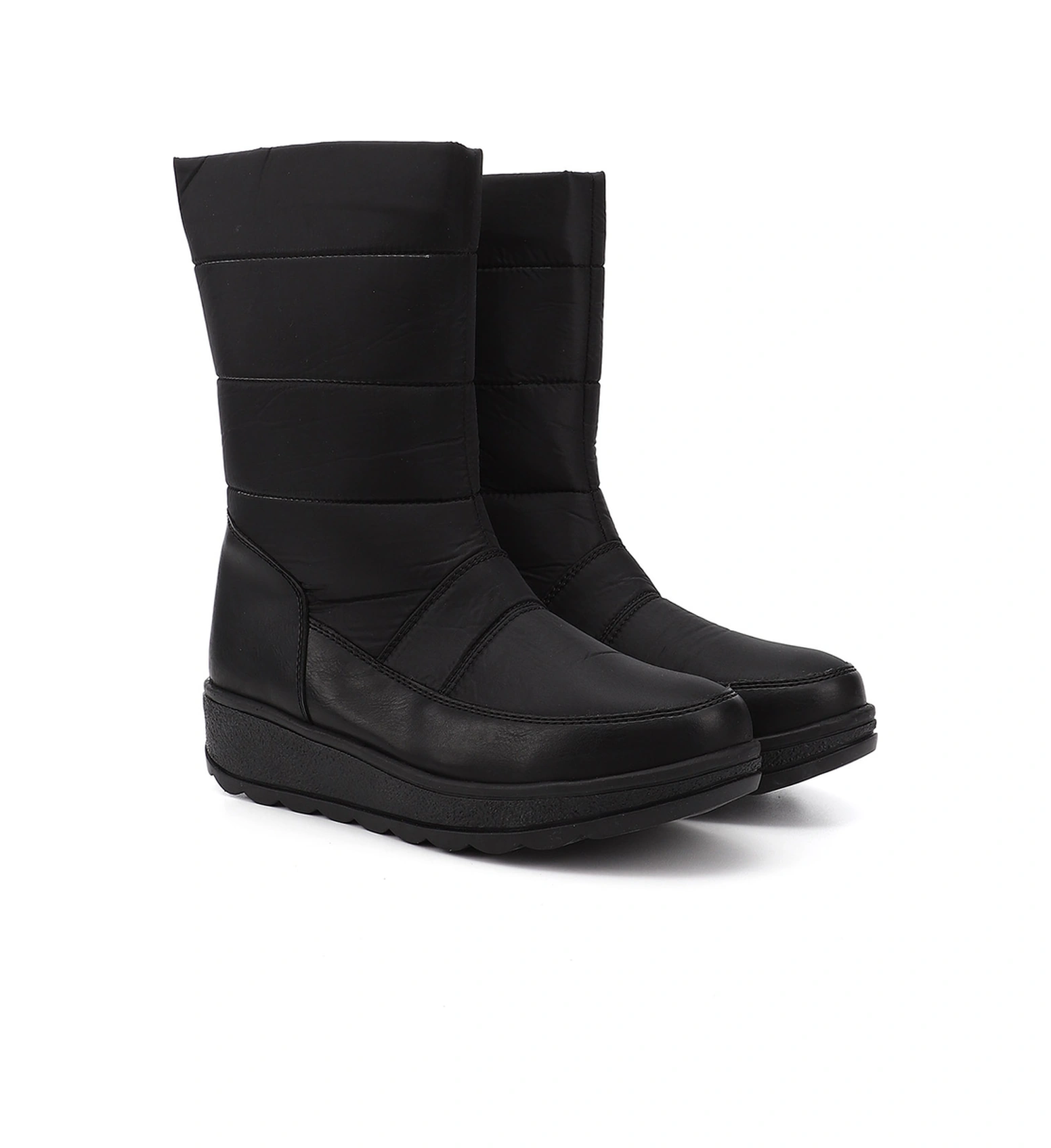 Gönderi(R) Gönderi R Kadın Siyah Fermuarlı Termo Taban Comfort Kar Botu Gkzb13452420 Siyah