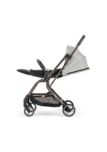 Kanz Smart Travel Sistem Bebek Arabası Gri Antrasit - Siyah