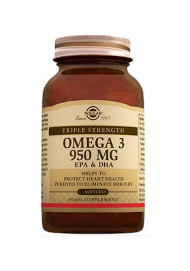 Solgar Omega 3 950 Mg 100 Softgel Kapsül