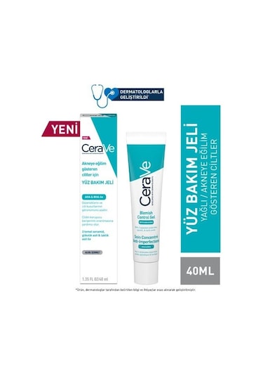 Cerave Yağlı ve Akneye Eğilim Gösteren Ciltlere Özel Temizleyici Jel 236 ML + Cerave Yüz Bakım Jeli 40 ML