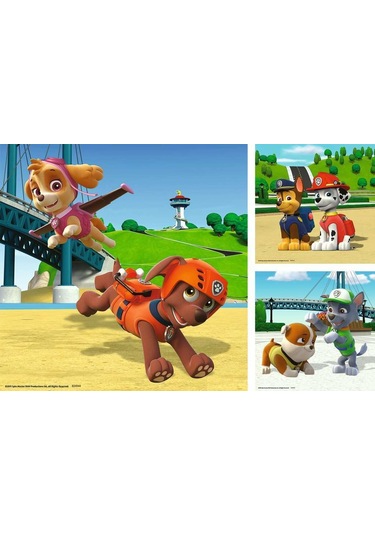 Ravensburger 3x49 Parça Team Puzzle