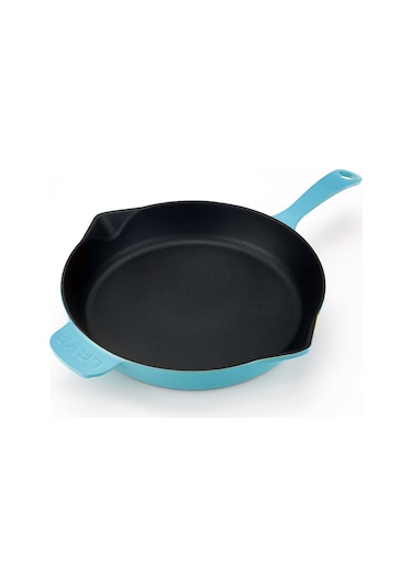 Lava Döküm Kızartma Tavası (Ø)28cm, Parlak Siyah Taban Mat