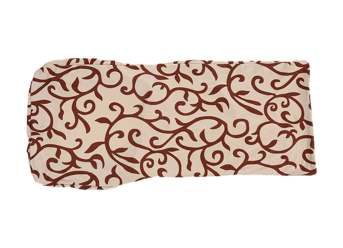 Padalink Milk İpek %85+spandex %15 Totem Desenli, Esnek, Kolay Temizlenir, Renk Kaybı Olmayan, Ev/otel/restoran/büro/ofis/sunnet Sandalye Kılıfı - Şampanya Rengi Çok Renkli