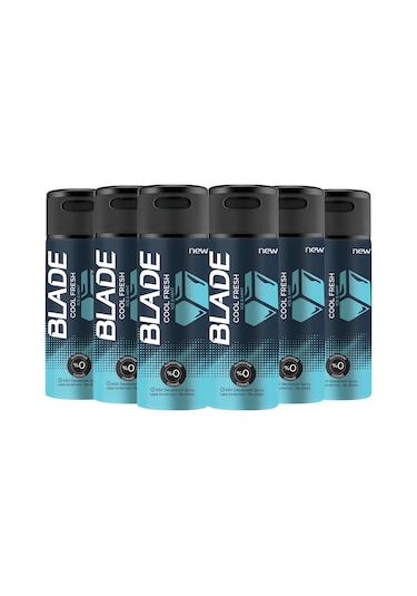Blade Cool Fresh Erkek Sprey Deodorant 6 x 150 ML