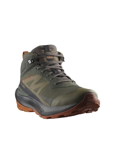 Salomon Elixir Activ Mid Gtx Erkek Bot L47560300 Haki
