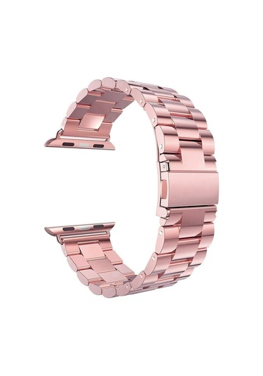 Microsonic iOS Uyumlu Watch 6 44Mm Stainless Steel Kordon Rose Gold
