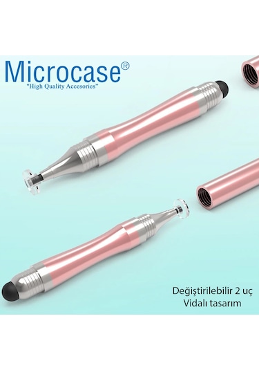 Telefon Tablet 2in1 Disk Uçlu Stylus Pen Dokunmatik Kalem -AL3464