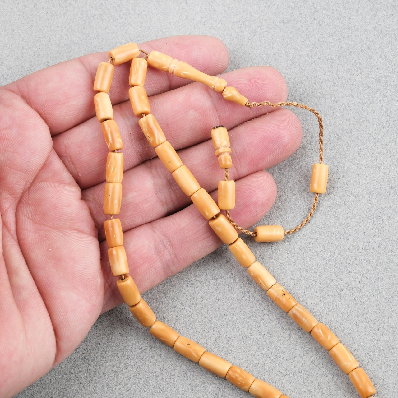 Kuka Kapsül Kesim 5.5x9mm Tesbih Açık Kahverengi