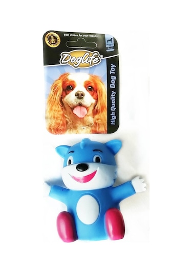 Doglife Sesli Tatlı Kedi Yavru ve Küçük Irk 9 CM Köpek Oyuncağı