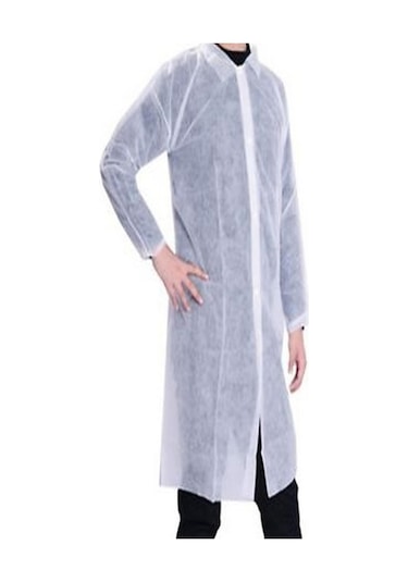 Wlpak Tek Kullanımlık Ziyaretçi Önlüğü 25 G 50 Adet